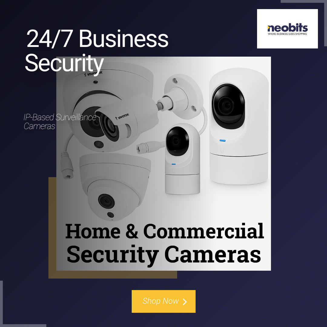Clear Vision. Safer Spaces. Why Businesses Trust Neobits for Security Cameras