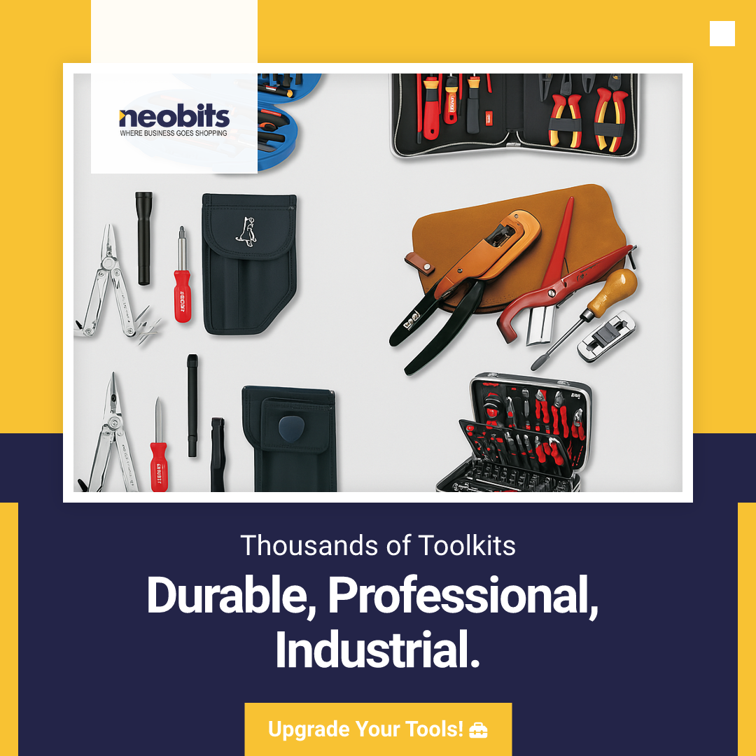 Tools That Work as Hard as You Do: Why Businesses Source Tool Kits from Neobits.com