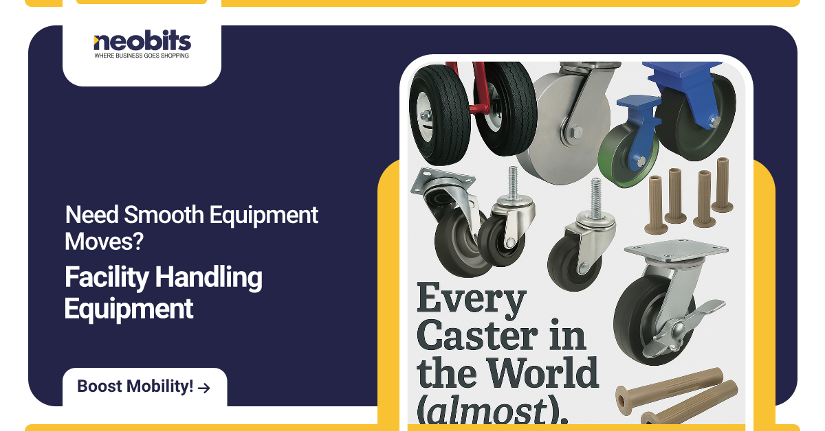Roll Forward with Confidence: Why Businesses Choose Neobits for Casters